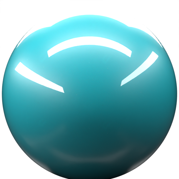 AZURE BLUE paint orb