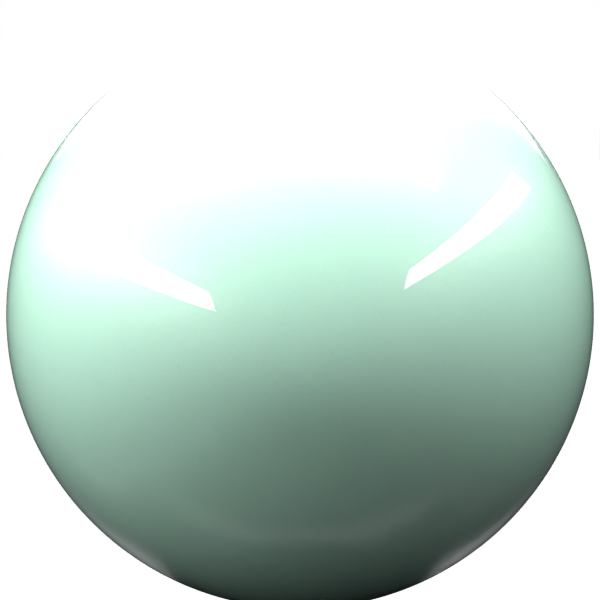 MINT GREEN M. paint orb