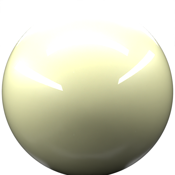 LIGHT YELLOW GREEN paint orb