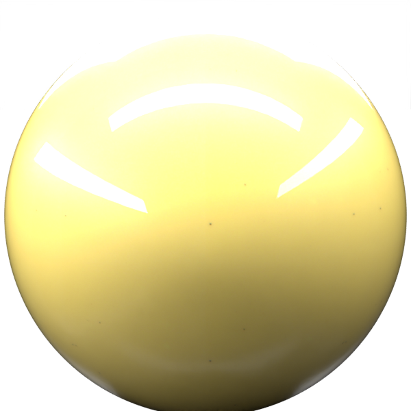 WHEAT YELLOW SOLID paint orb