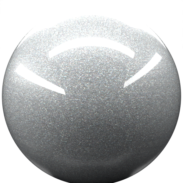 BRIGHT SILVER STEEL M. paint orb