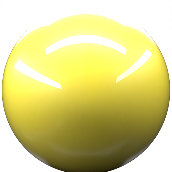 YELLOW PEEL paint orb