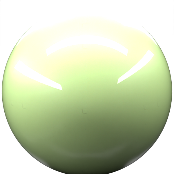 LIGHT GREEN paint orb