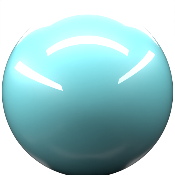 AQUA GREEN M. paint orb