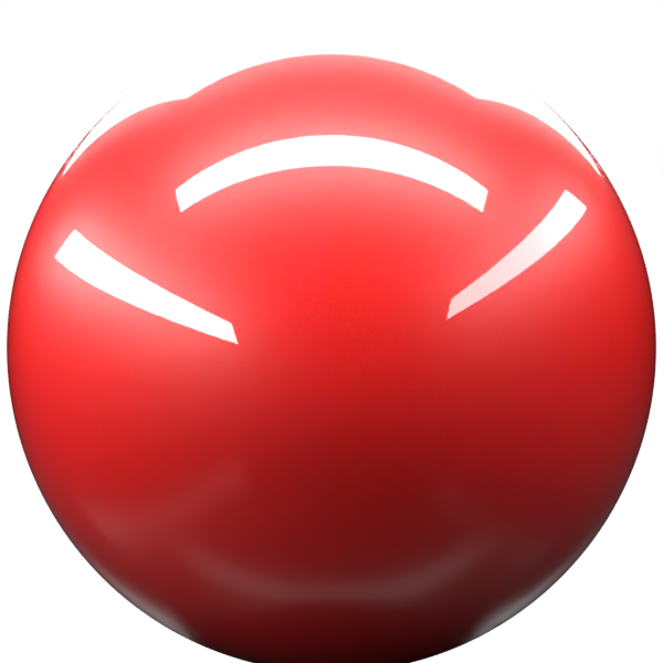 VERMILLION RED paint orb