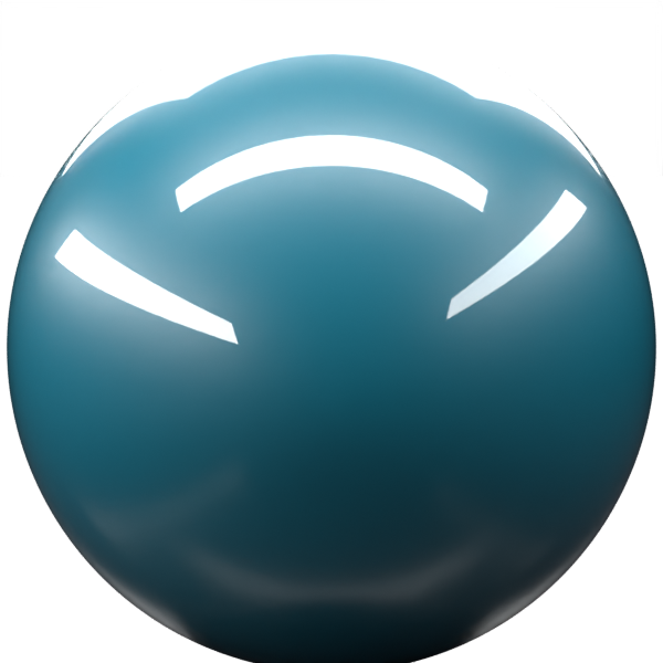 LAGOON BLUE M. paint orb