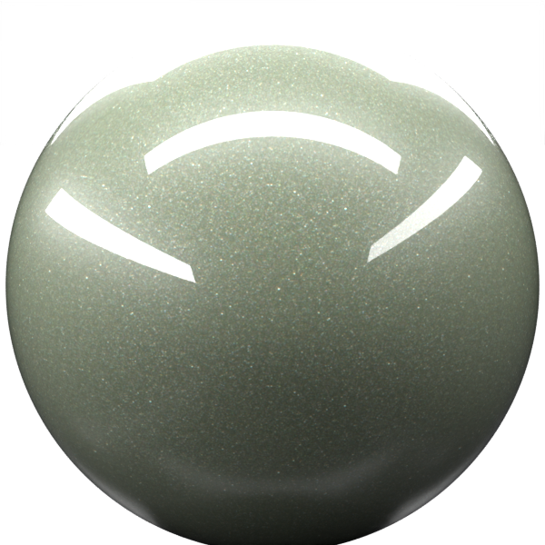 GREEN M. paint orb