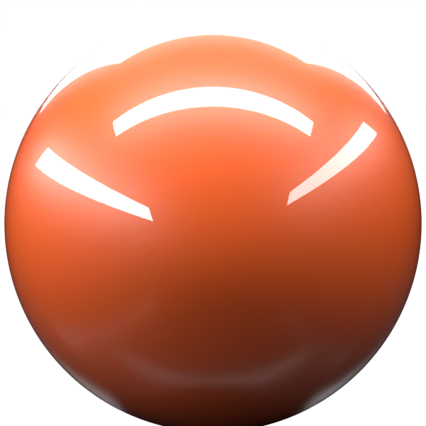 PASSION ORANGE P. M. paint orb