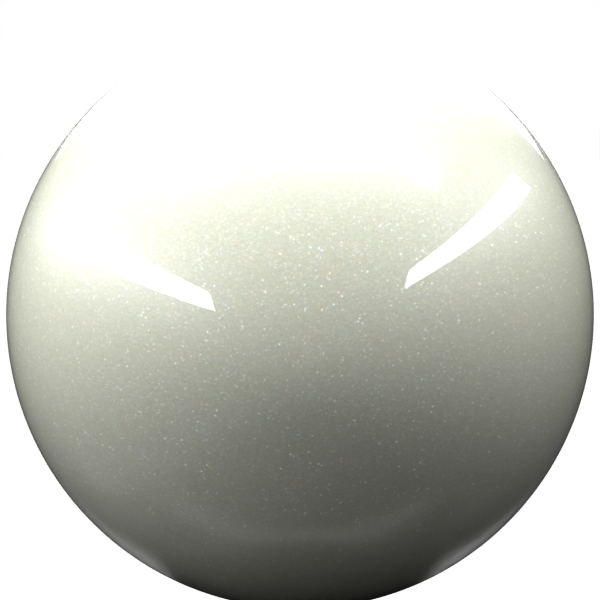PLATINUM WHITE P. M. paint orb