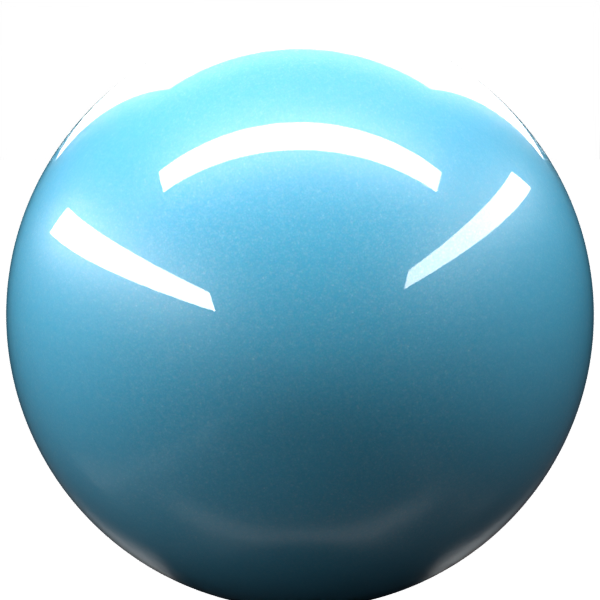 LIGHT BLUE M. paint orb