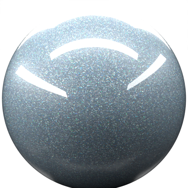 SPACE BLUE M. paint orb