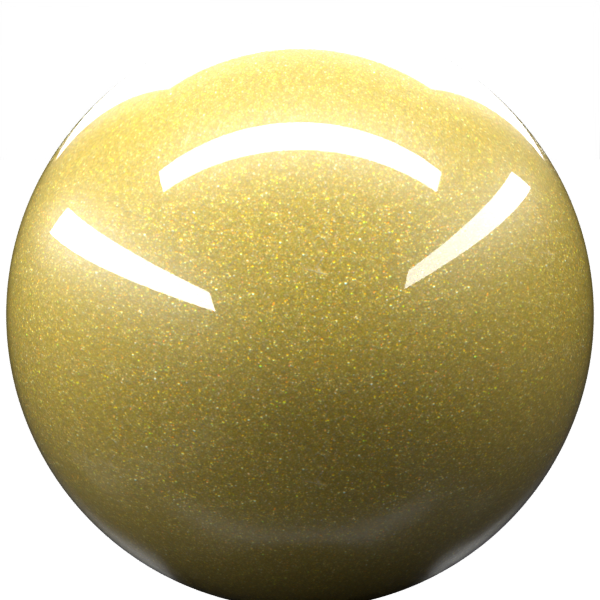 FLARE YELLOW P. M. S2 paint orb