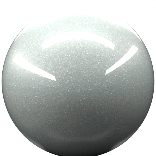 IVORY SILVER MATT P. M.  paint orb