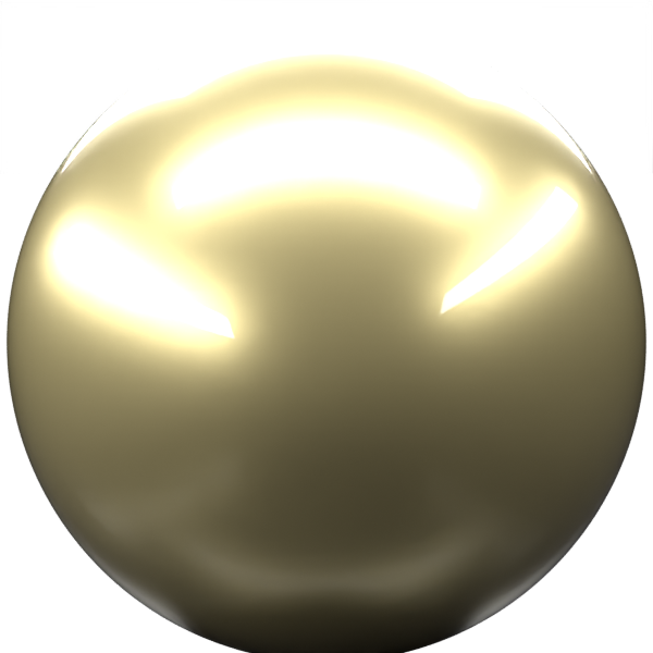 GOLD YELLOW M. - 2C paint orb