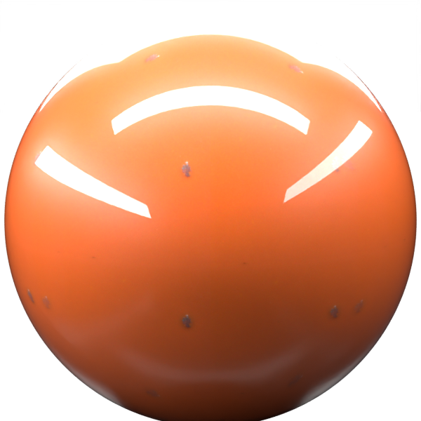 ORANGE paint orb