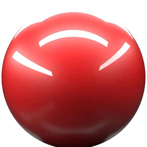 SUNBURST RED paint orb