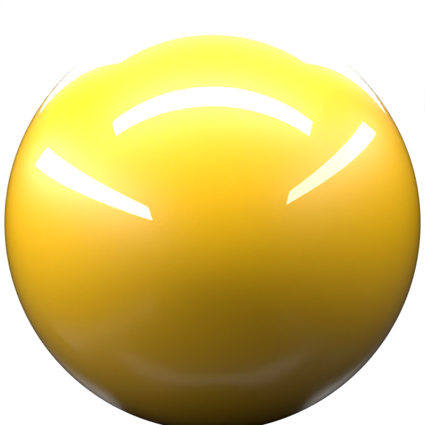 YELLOW paint orb