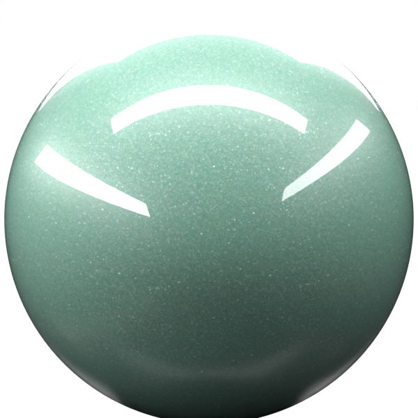 LIGHT GREEN P. M. paint orb