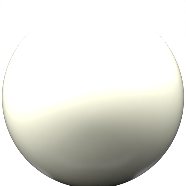 HAZEL WHITE paint orb