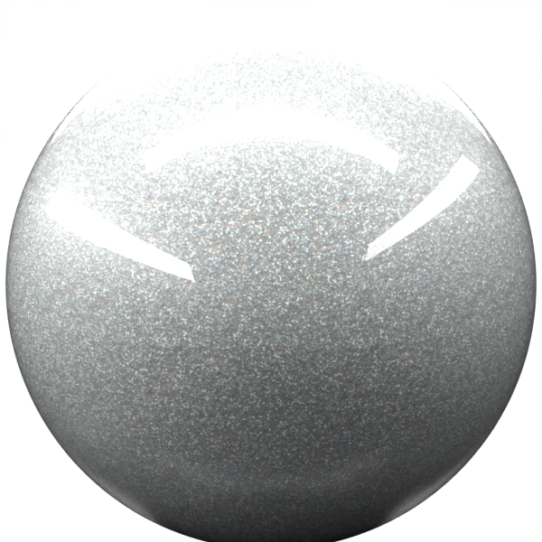 SILVER M. paint orb