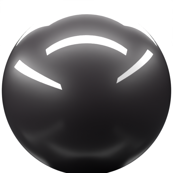 SPARKLER BLACK RED MET-2C paint orb