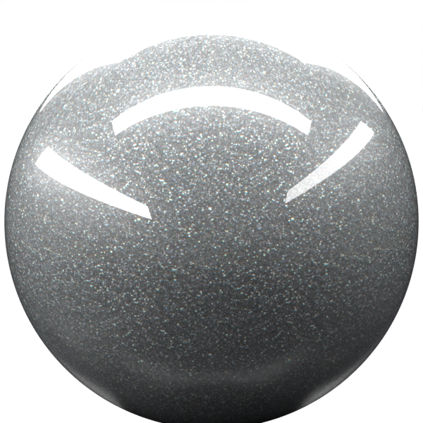 SILVER M. paint orb
