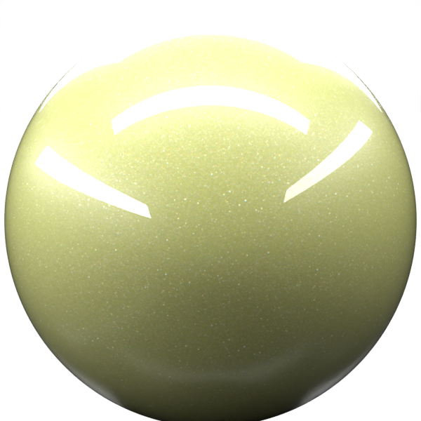 LIME GREEN M. paint orb