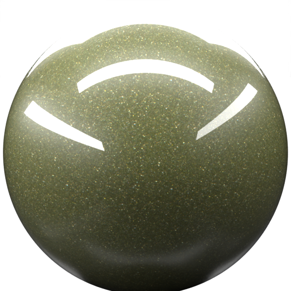 GILT GREEN M. paint orb