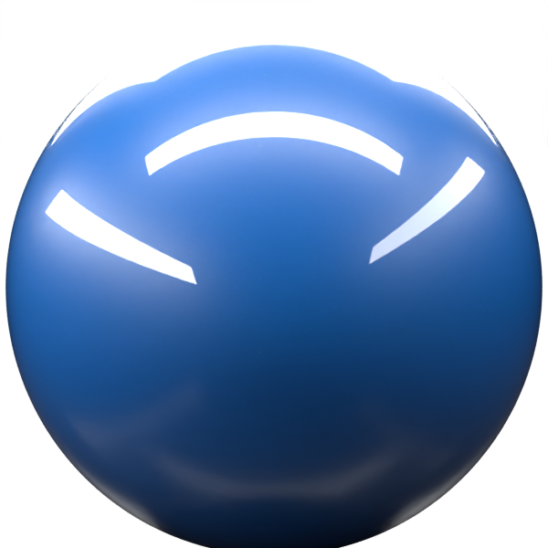 TRANS BLUE paint orb