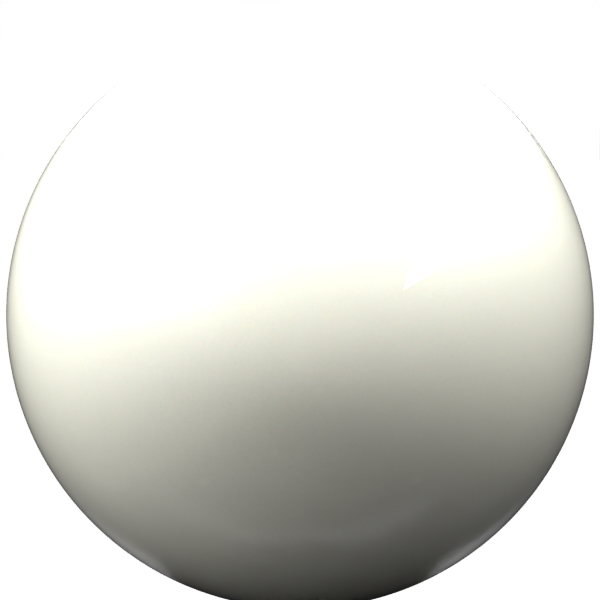 CREAM WHITE paint orb