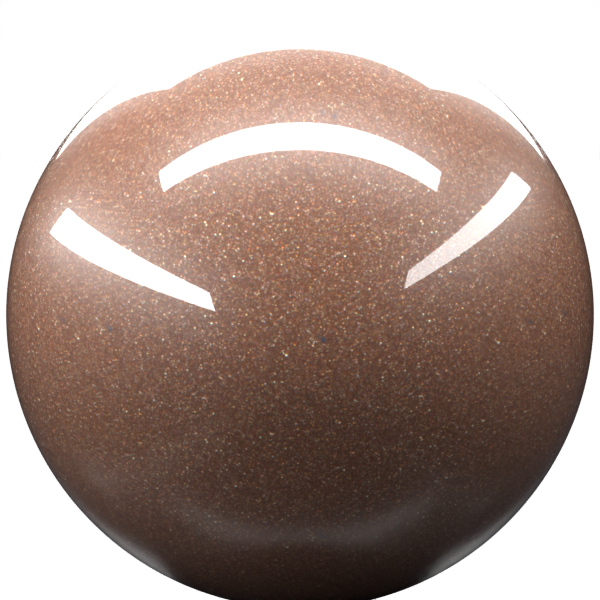 TAWNY BROWN MET. paint orb