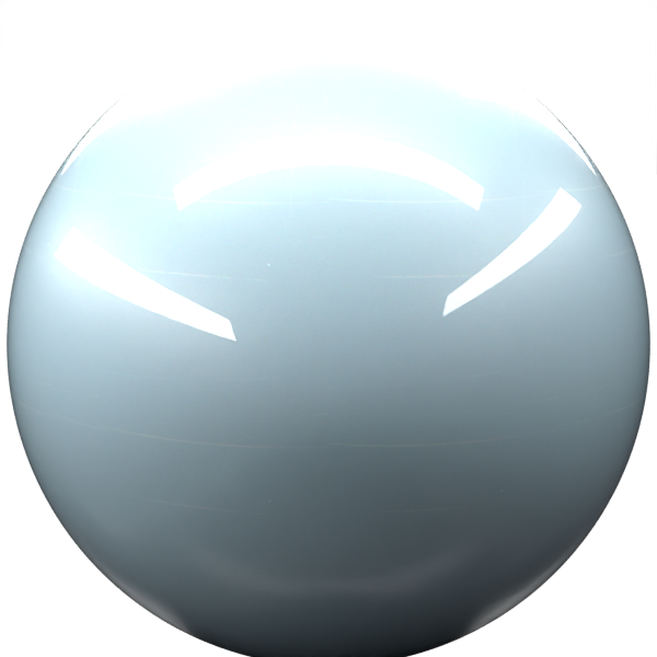 LIGHT GREY BLUE paint orb