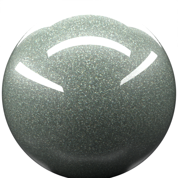 FLASH GREEN M. paint orb