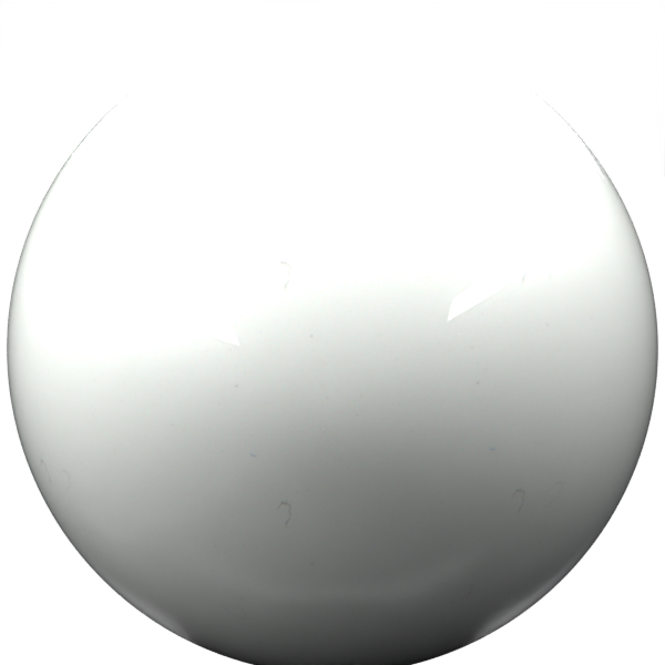 SNOWFLAKE WHITE P. paint orb