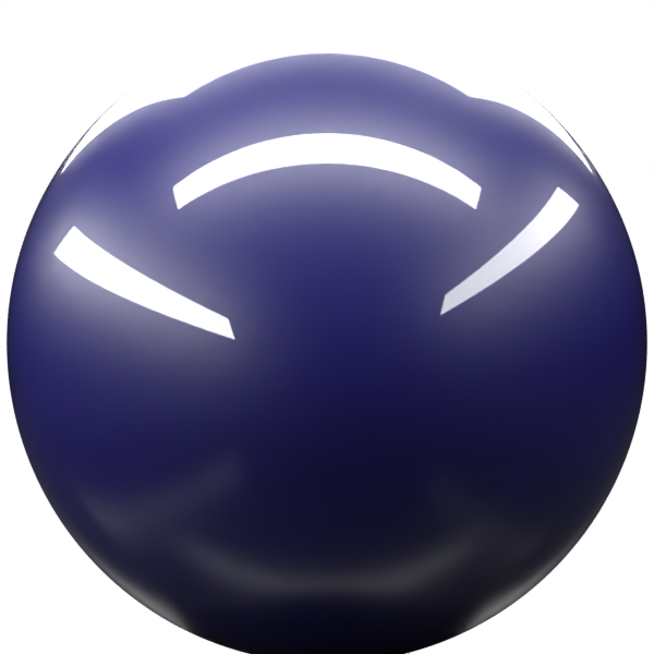 PANTONE 2767C BLUE paint orb