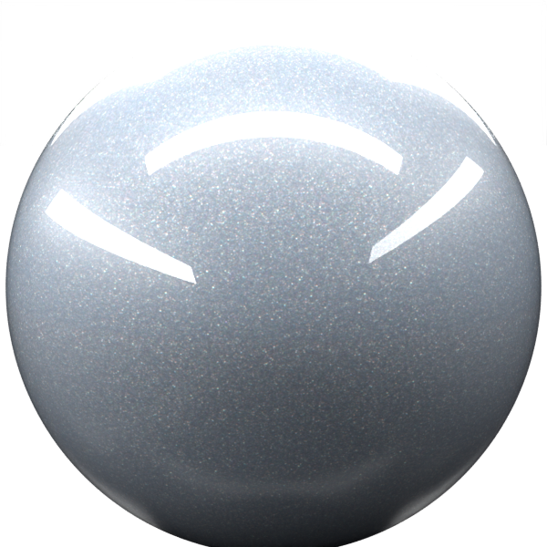 BLUISH SILVER M. paint orb