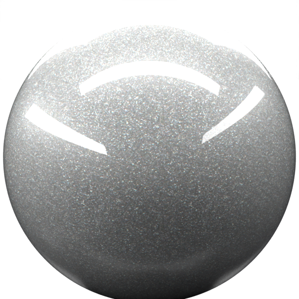 SILVER M. paint orb