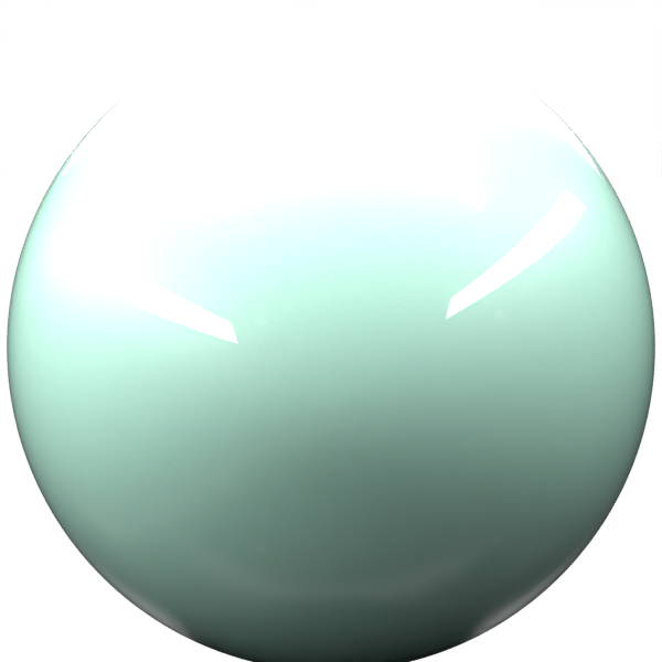 ICE GREEN paint orb