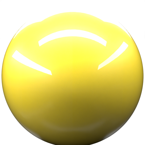 ACID YELLOW paint orb