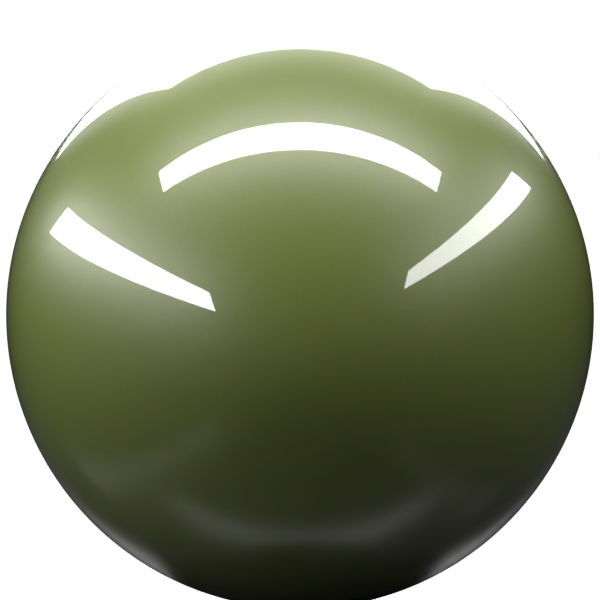 OLIVE GREEN paint orb