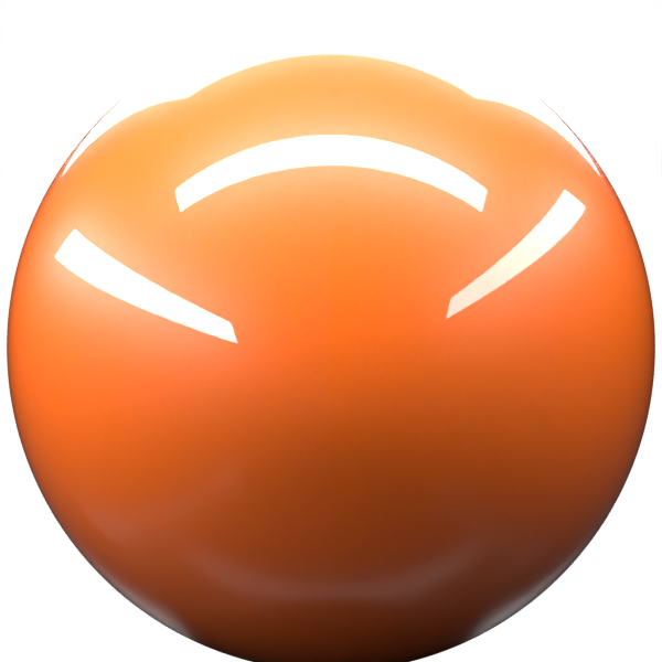 NEW ORANGE paint orb