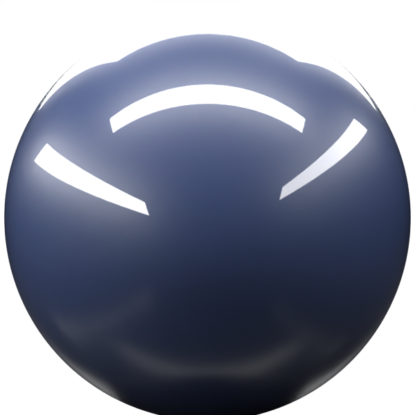 PURPLISH BLUE paint orb
