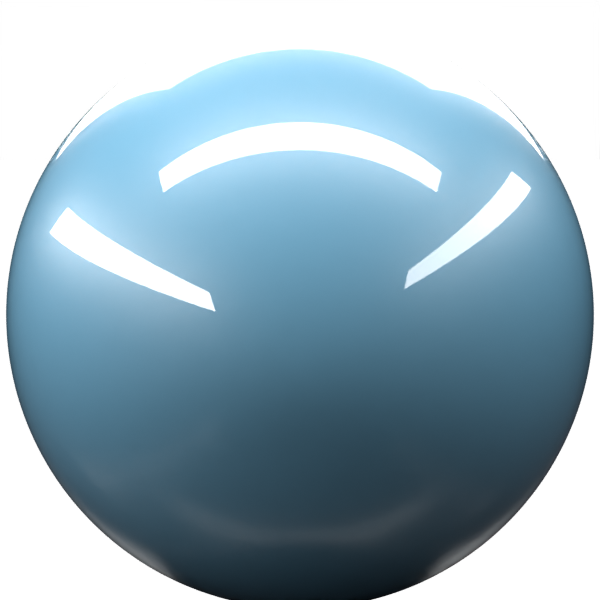 BLEU COBALT M. paint orb