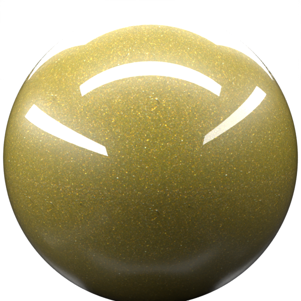 YELLOW TWISTER M. paint orb