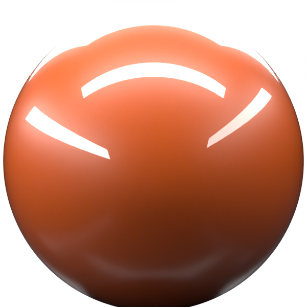 AUTUMN ORANGE paint orb