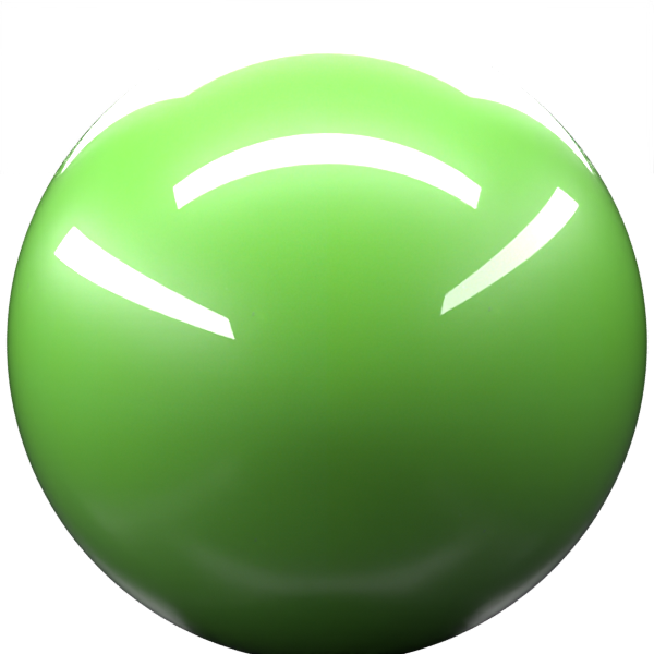 LUCKY GREEN paint orb