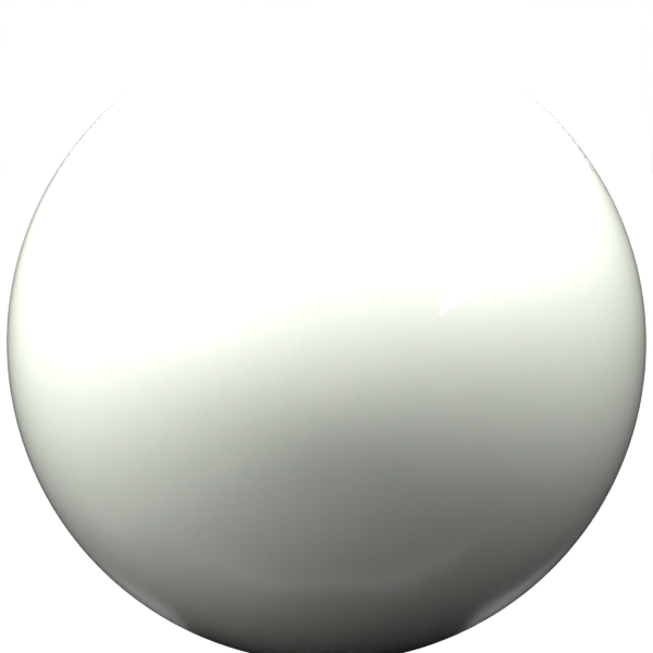 MILKY WHITE paint orb