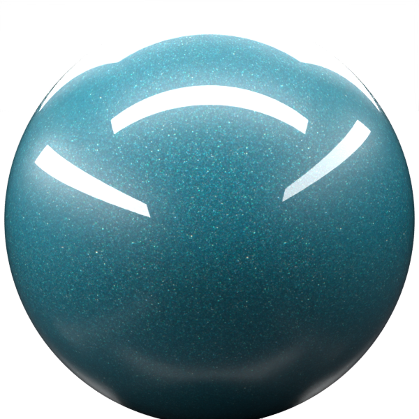 GREENISH BLUE P. paint orb