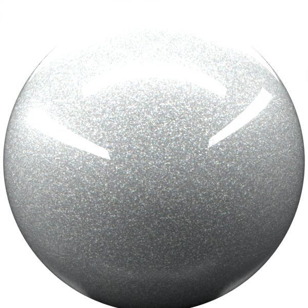 SILVER M. paint orb
