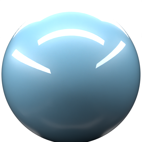 LIGHT BLUE paint orb